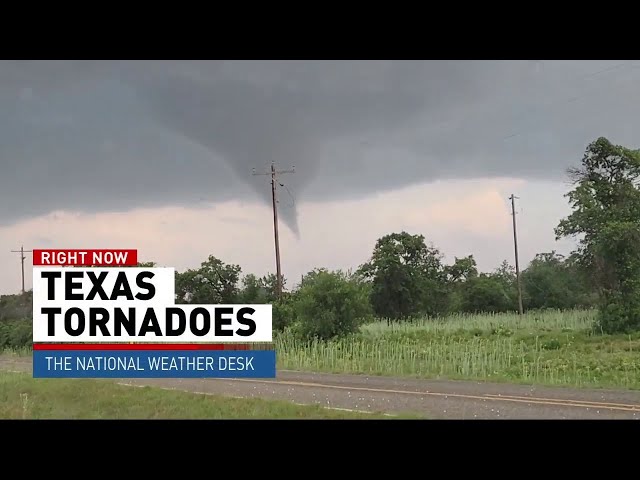 Tornadoes and flash floods hit Texas hard Thursday night and Friday morning.