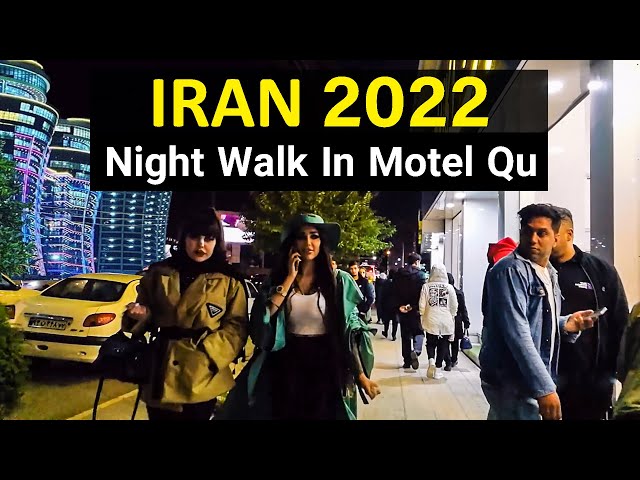 Iran 2022 🇮🇷 - Night Walk In Motel Qu | Mazandaran / متل قو ایران