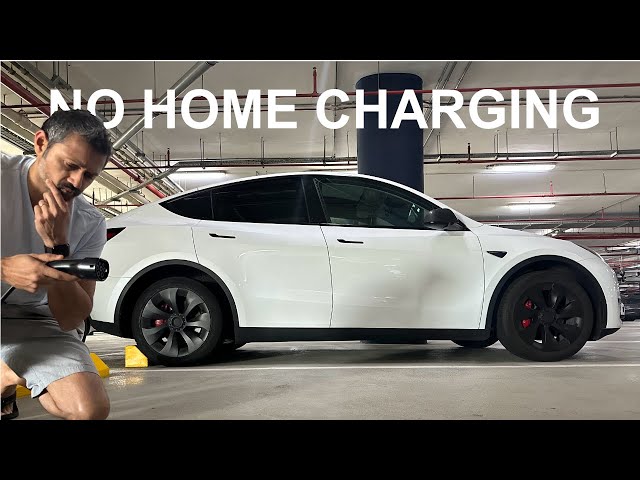 Living with a Tesla without a charger at home