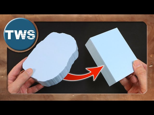 Tutorial: how to cut XPS foam straight - Proxxon Thermocut, Styrofoam, XPS foam pusher, TWS