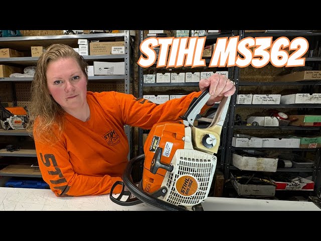 Stihl MS362 Chainsaw!  Hard To Start And Low On Power! Stihl MS881 First Start Up!