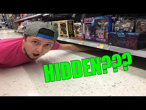 SEARCHING FOR HIDDEN POKEMON CARD PACKS IN STORE! What did I find? #21