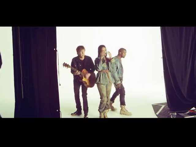 Behind the scenes of FourFiveSeconds by Rihanna and Kanye West and Paul McCartney