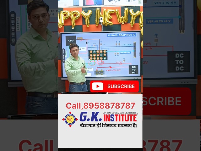 Mobile Repairing Course||mobile Graphics IC 15 || GK Institute Aligarh