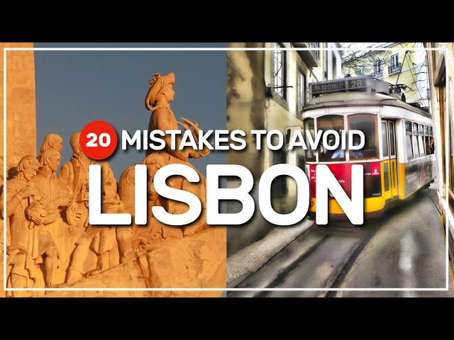 🙋🏻‍♂️ 20 MISTAKES 🚫 to avoid when you visit LISBON 🇵🇹 #118