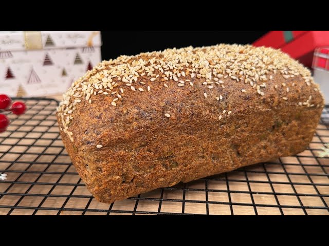 You can live for 100 years with healthy bread without flour. Quick recipe without soaking the lentil