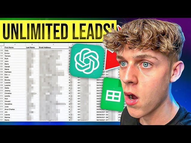 How To Get Free Unlimited Leads Using Chatgpt (New Strategy)