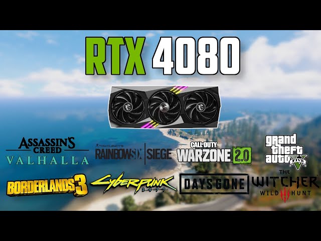 RTX 4080 Test in 8 Games 1440p & 4K