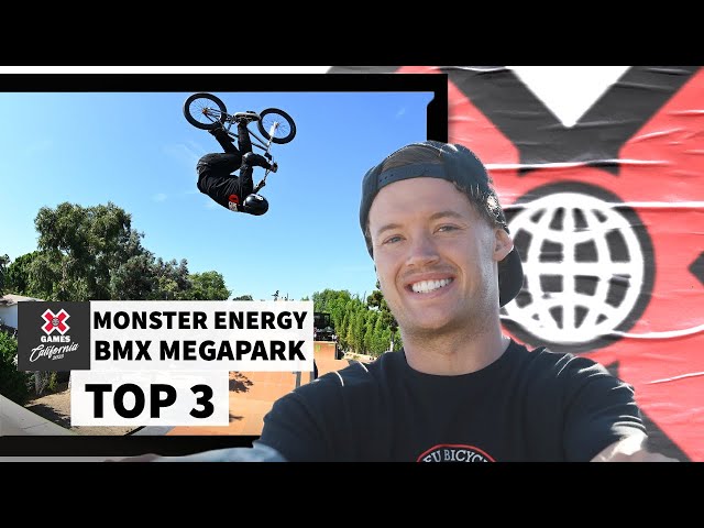 Monster Energy BMX MegaPark: TOP 3 | X Games California 2023