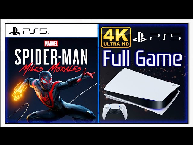 Marvel's Spider-Man: Miles Morales - Full Game Walkthrough / Longplay (PS5) - (4K60ᶠᵖˢ UHD)