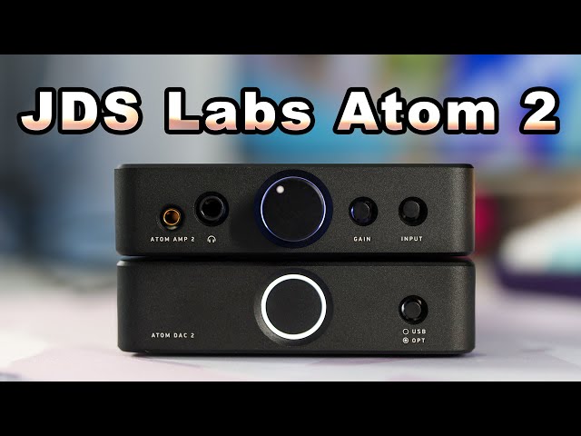 JDS Labs Atom Stack 2 - Atom DAC 2 + Atom AMP 2