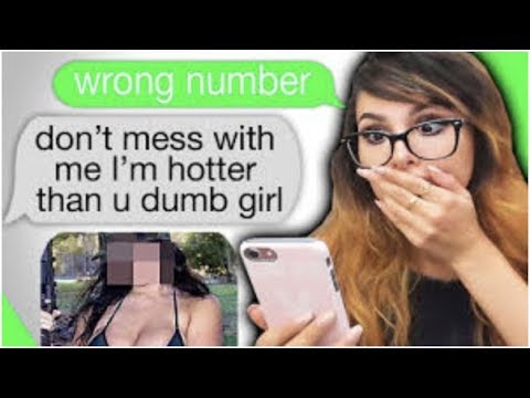 TEXT PRANK ON STRANGERS GONE WRONG