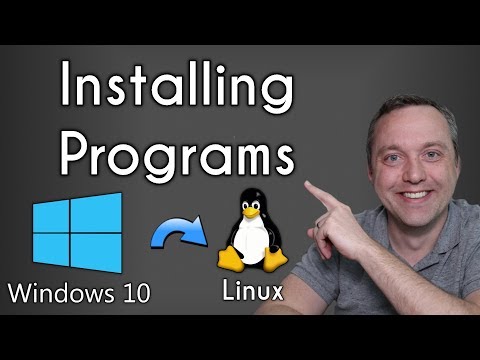 Installing Programs in Linux | Windows to Linux