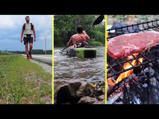 Hike, Paddle and Cook \ Solo on the Mad River