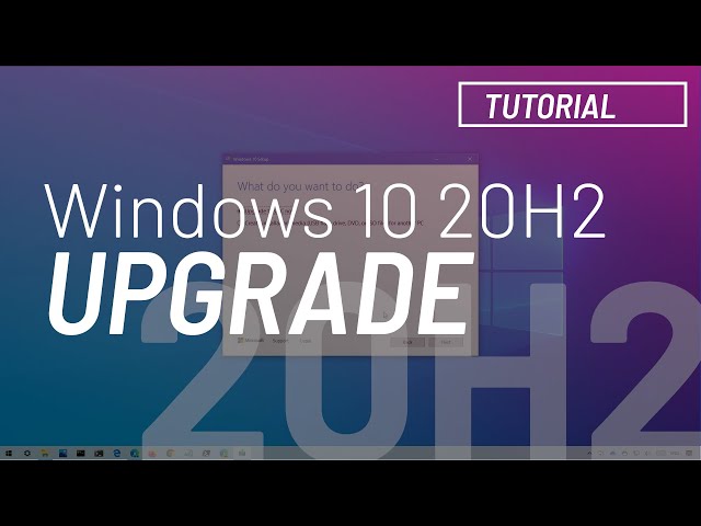 Windows 10 20H2, October 2020 Update: Upgrade with Media Creation Tool Tutorial