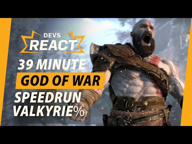 God of War (2018) Developers React to Incredible Valkyrie% Speedrun