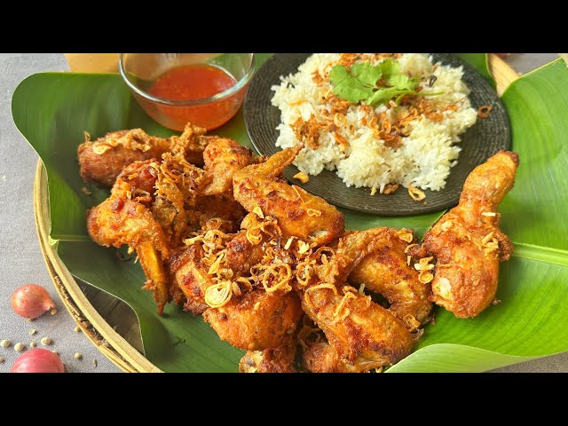 Southern Thai Fried Chicken Recipe - Gai Tod Hat Yat | Thai Girl in the Kitchen