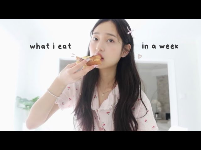 what i eat in a week as a uni student🍚 (korean food + realistic)