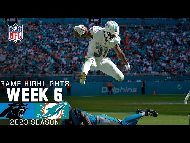 Carolina Panthers vs. Miami Dolphins Game Highlights | NFL 2023 Week 6