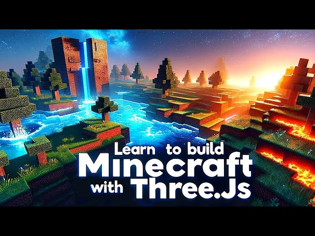8. TREES WATER CLOUDS // Coding a Minecraft Clone with JavaScript + Three.js