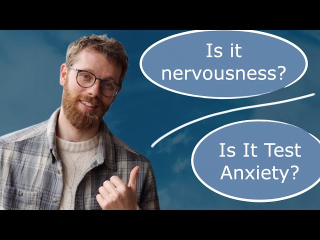 A Test for Test Anxiety
