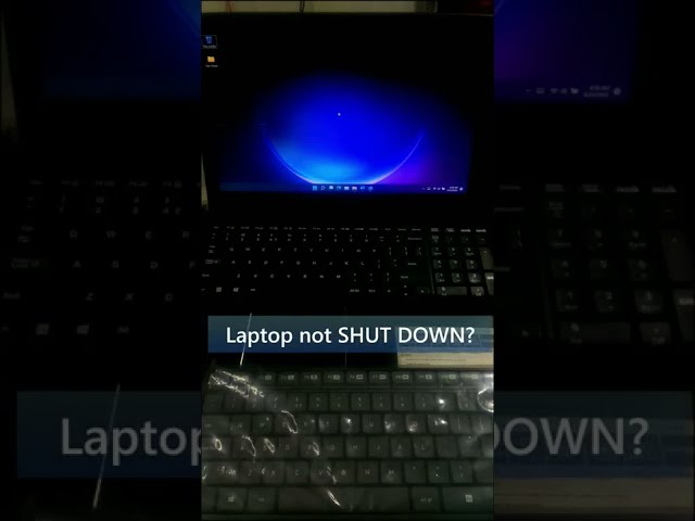 Laptop not SHUT DOWN Fix 💻 #shorts #youtubeshorts