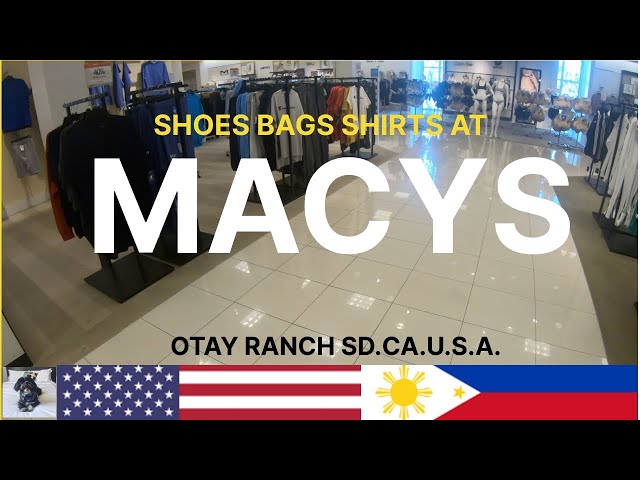 MACYS SHOES, BAGS, SHIRTS SPRING SUMMER COLLECTION🇺🇸 🇵🇭