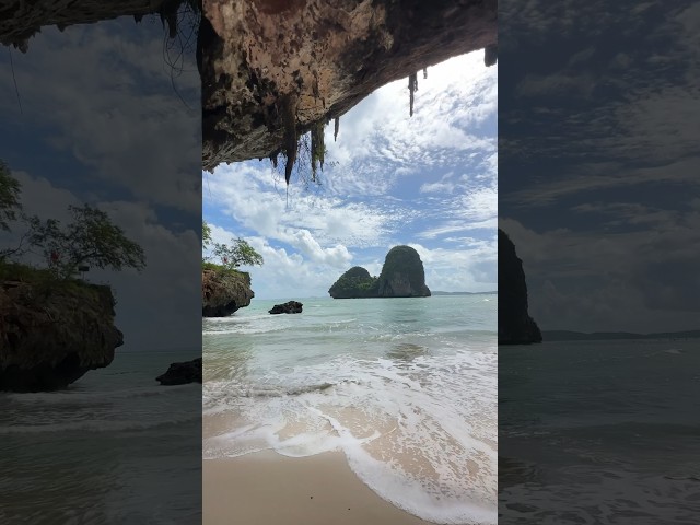 Princess Cave Beach in Krabi Thailand #shorts