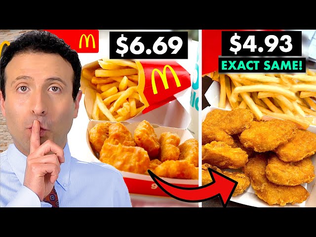 10 NEW FAST FOOD HACKS That Will Save You Money!