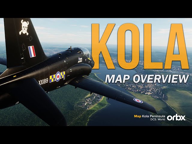 New Screenshots! | DCS World Kola Map Overview