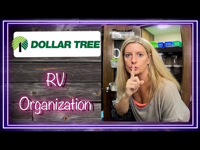 RV Décor and Organization - Dollar Tree Pantry Organization - Hidden Space