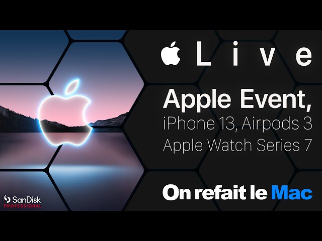 Live Apple Event iPhone 13, Apple Watch Series 7, Airpods 3 ⎜ORLM-415