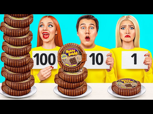 100 Slojeva Hrane Izazov | Zabavni Izazovi Multi DO Challenge