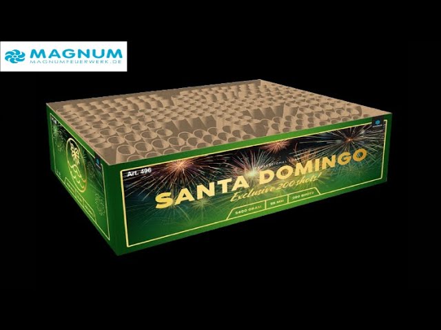 Magnum Vuurwerk - Santa Domingo (Neuheit 2023) Stark!