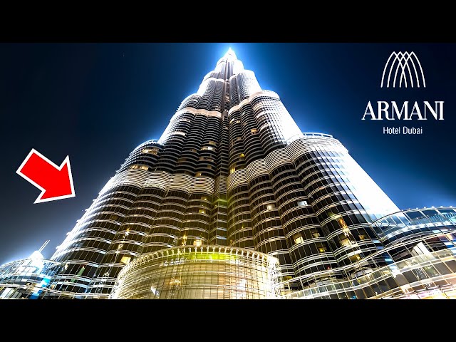 ARMANI Hotel Dubai in Burj Khalifa World's Tallest Tower : Review & Impressions (full tour)