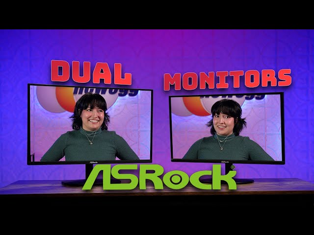 AFFORDABLE DUAL MONITOR SET UP! ASRock Challenger - Unbox This!
