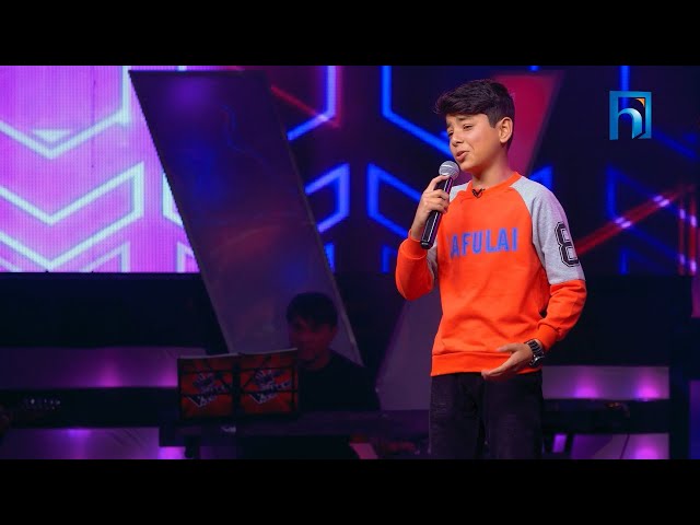 Rijan Dangi "Yo Bhagya Ma Khot Cha" | The Voice Kids Season 2 – 2023
