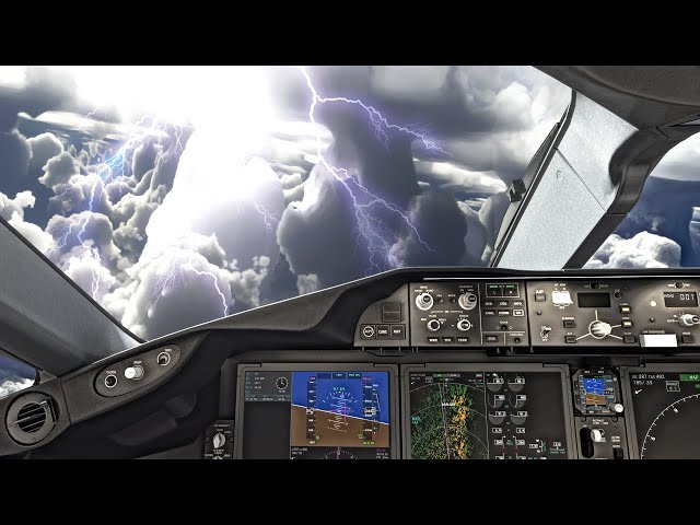 Flight Simulator 2021 ► 4K ULTRA GRAPHICS Dubai departure + SCARY Thunderstorm landing! RTX 3090
