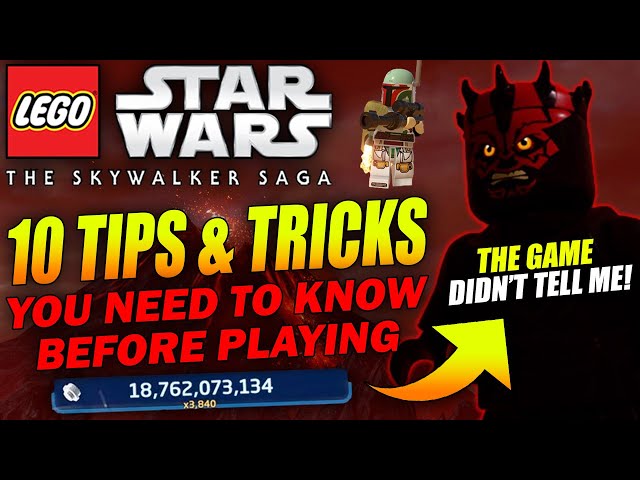 LEGO Star Wars: The Skywalker Saga Tips & Tricks You NEED TO KNOW and That The Game Doesn't Tell You
