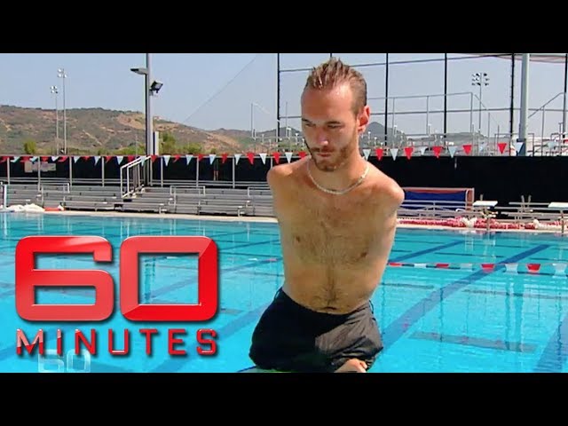 Inspiring man born without arms or legs - Nick Vujicic | 60 Minutes Australia