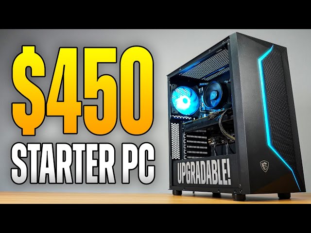 Yes, You CAN Build a $450 Budget Gaming PC!