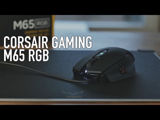 Corsair Gaming M65 RGB Laser Gaming Mouse Overview