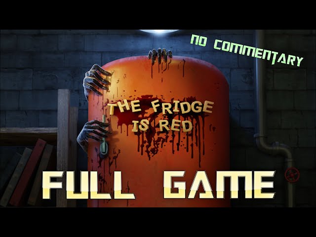 THE FRIDGE IS RED | Full Game Walkthrough | No Commentary