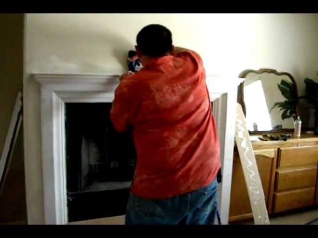 Handyman-ifesting a Fireplace Mantel & Forge Update