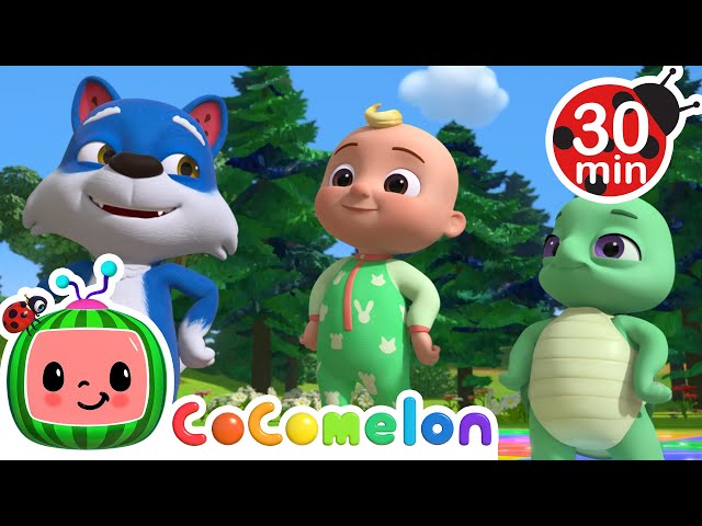 BEST Animal Dance | Cocomelon - Animal Time | Kids Cartoons & Nursery Rhymes | Moonbug Kids