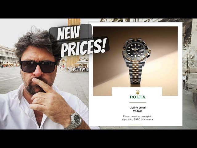 I have the NEW PRICE LIST!! - ROLEX 2024