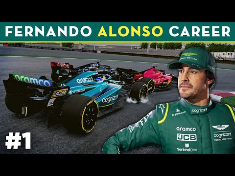 F1 23 Fernando Alonso Career