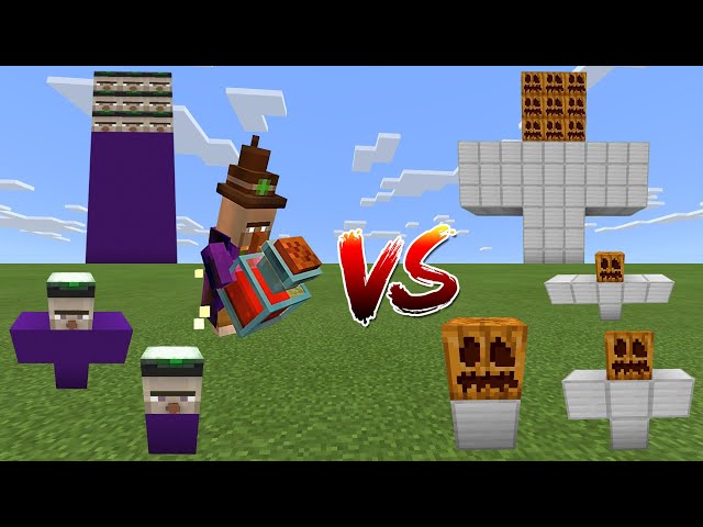 All Iron Golems vs All Witches