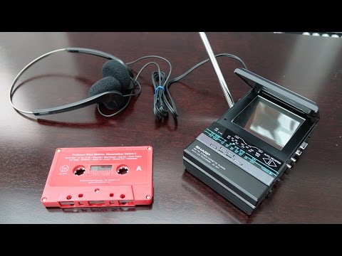 RetroTech: TV Personal Stereo - 1986 in your pocket