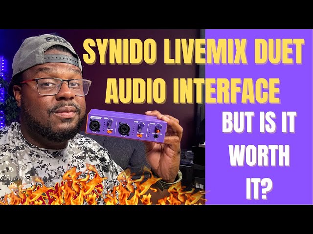 SYNIDO LIVEMIX DUET AUDIO INTERFACE REVIEW: ONLY $69?
